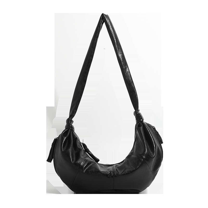 Mini Croissant Women 2024 New Niche Design Single Shoulder Underarm Exquisite Small Bag for Ladies