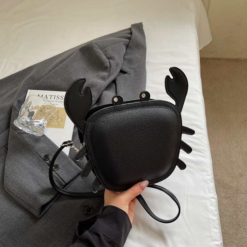 2025 New Crab Creative Funny Cute Shoulder Fashion Trend Niche Women's Crossbody Phone Bag ddmymoon