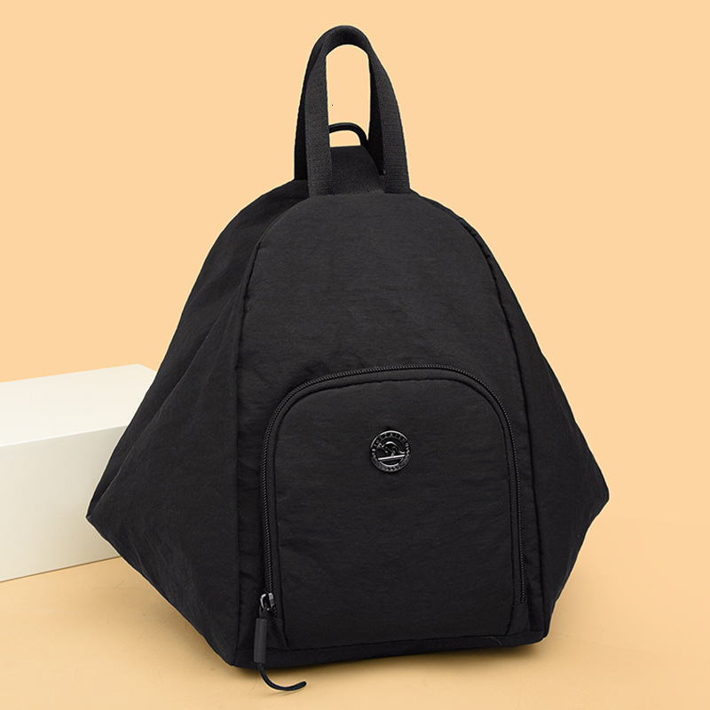 Nylon Fabric Multi-Functional Five-Use Backpack for Women, New Lightweight Casual Commuter Large Capacity Single Shoulder Crossbody Bag ddmymoon