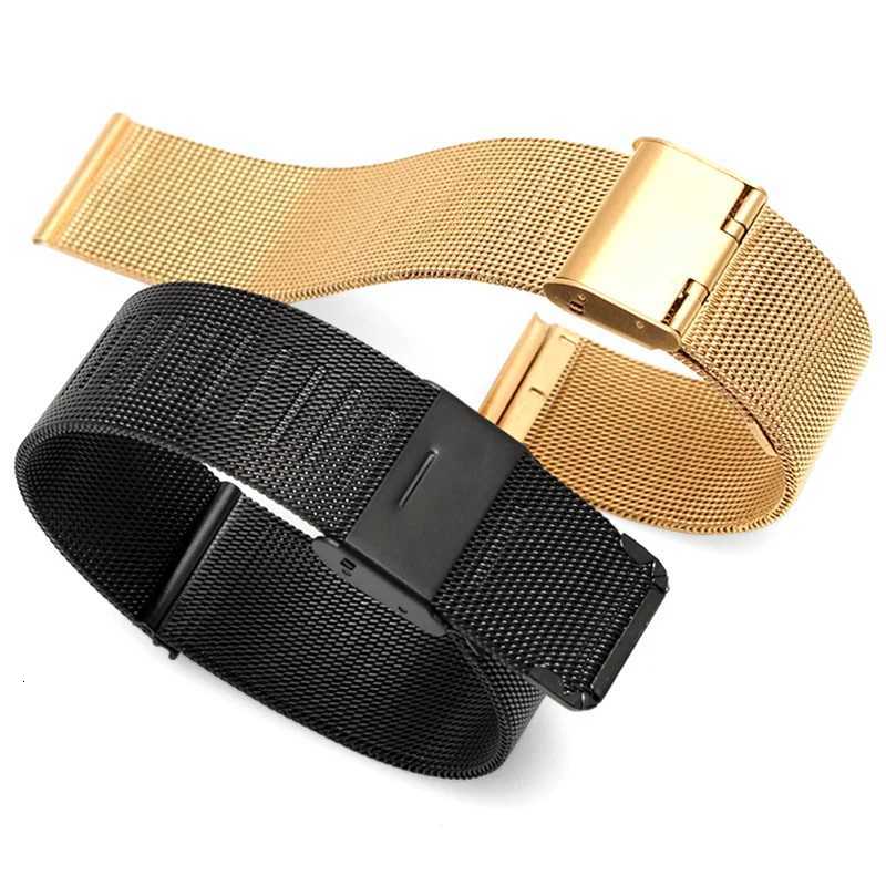 General Use Quick Release Watch Band Stainless Steel Bands Milanese Strap Universal Watch Band 18mm 20mm 22mm Watchband W250811