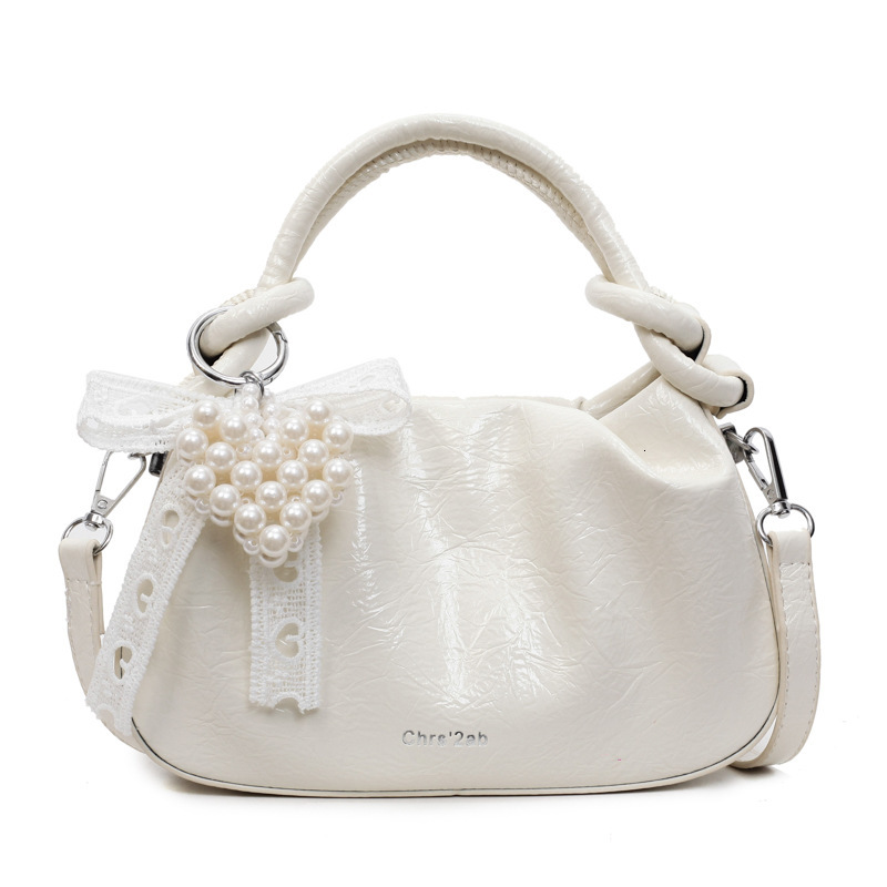 High-end Single Shoulder for Women 2025 New Fashion Casual Versatile Pearl Summer Stylish Small Crossbody Bag ddmymoon