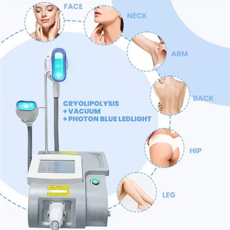 Portable 360 Cryo Double Chin Removal Fat Freezing Slimming Cryolipolysis Body Slimming Cryotherapy Machine Body Sculpt Cellulite Remover