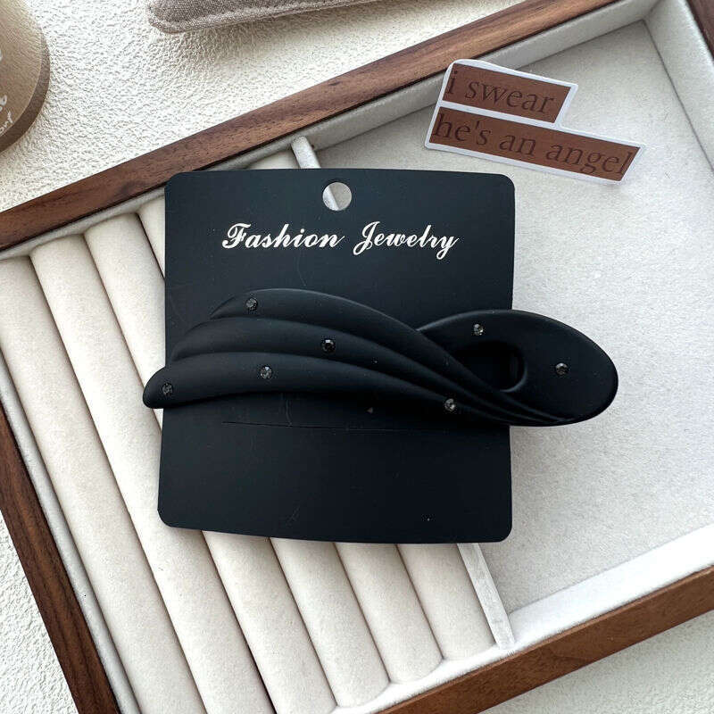 2025 New Wing Women, Hairpin for Back of Head, Claw, Rhinestone Accessory, Stylish Duckbill Hair Clip