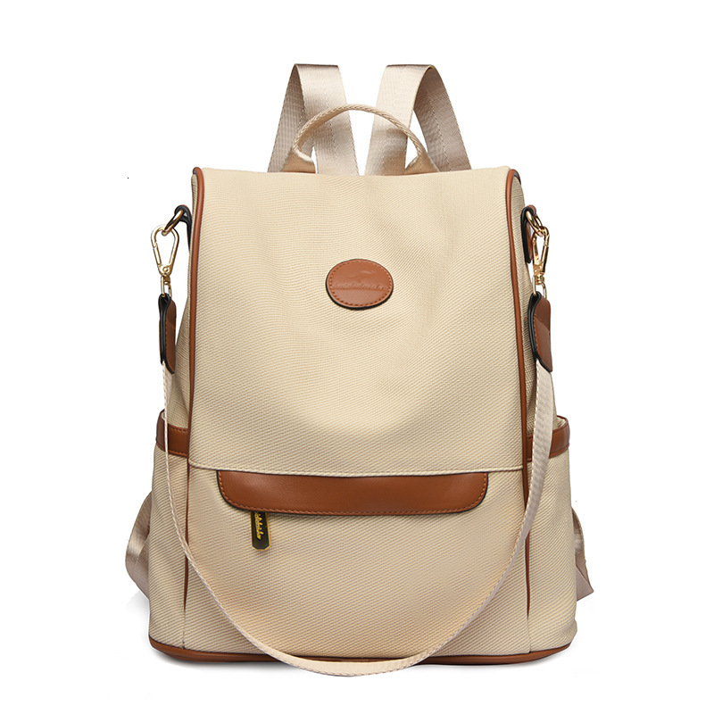 Oxford Cloth Women 2025 New Lightweight Anti-Theft Backpack Multi-Functional Large Capacity Travel School Bag ddmymoon