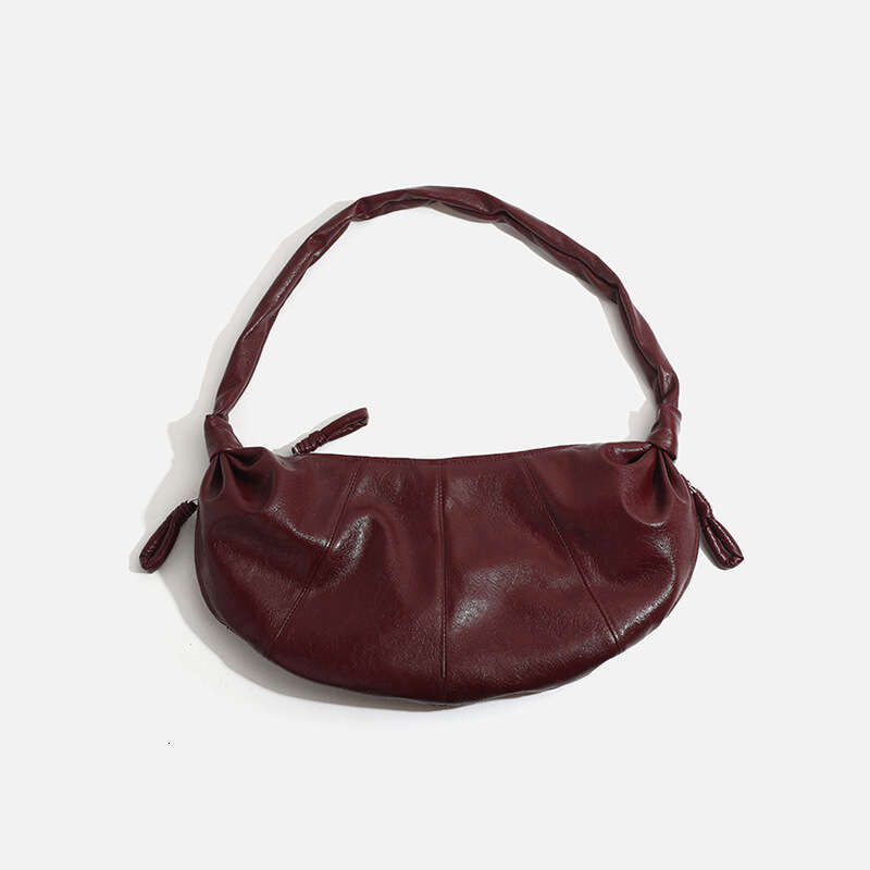 Mini Croissant Women 2024 New Niche Design Single Shoulder Underarm Exquisite Small Bag for Ladies