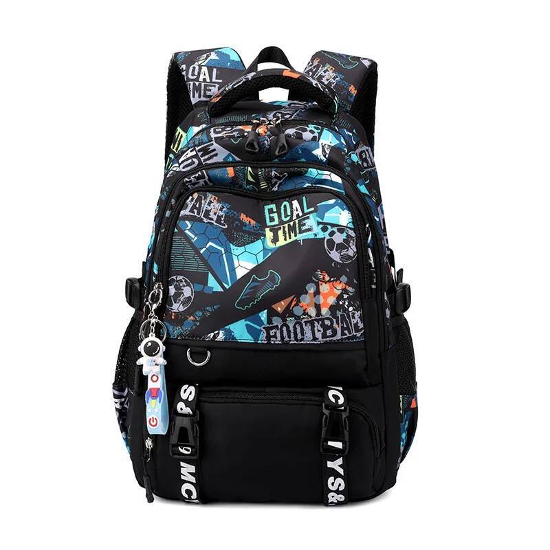 Boys Bags Children Middle School Teenage Schoolbag Outdoor Travel backpack Big Student Laptop Backpack Book bag high-quality
