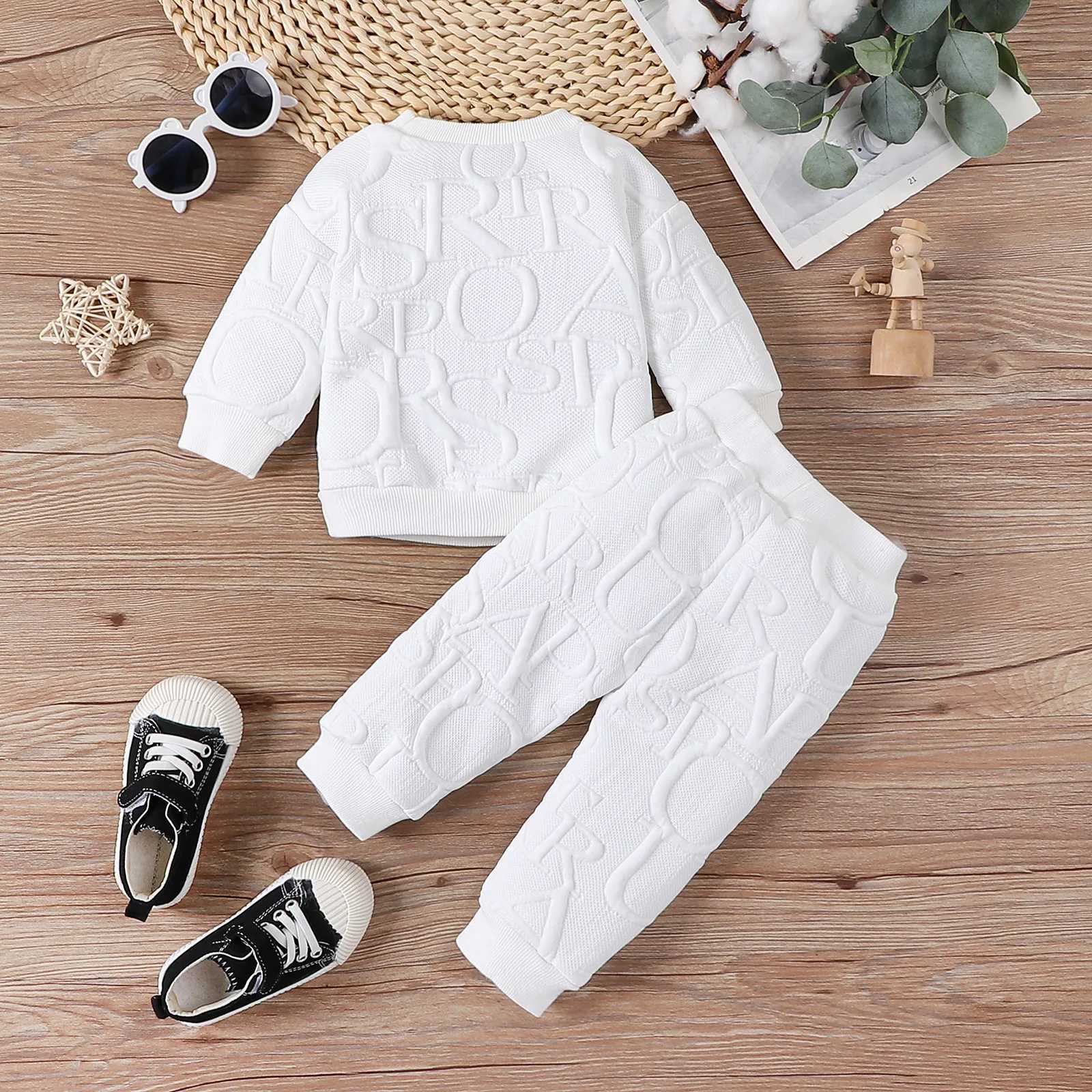 Baby Boys Clothes Spring Hoodie Set For Baby Girls Long Sleeve Casual Autumn Clothing Two-piece Set Kids Clothing Z250811