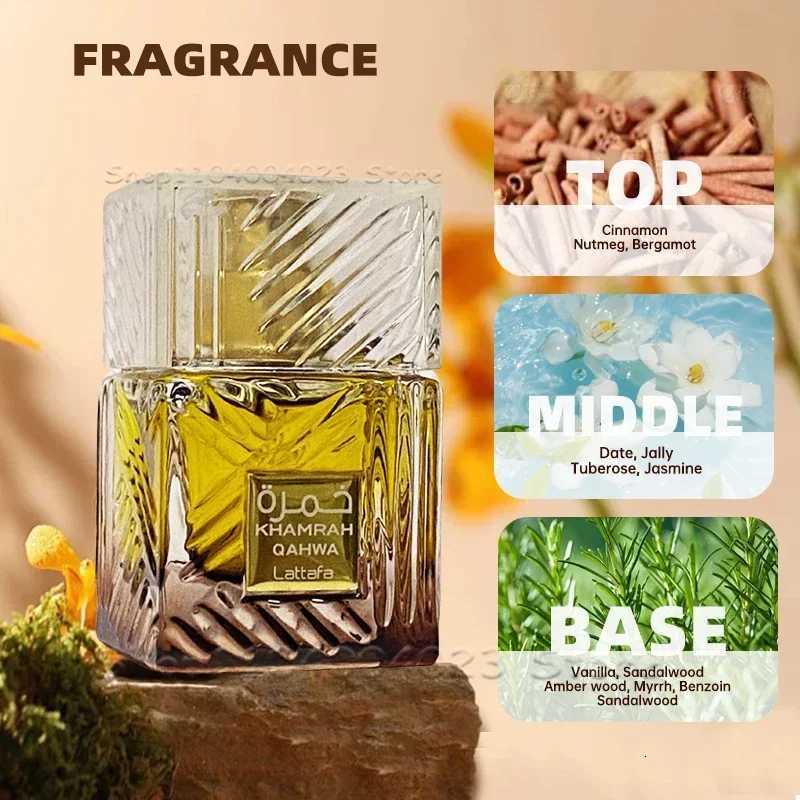 30ml/100ml Khamrah Perfume Eau de Parfum Long-Lasting Fragrance for Unisex High Quality Original Arabic PerfumeXJ250811