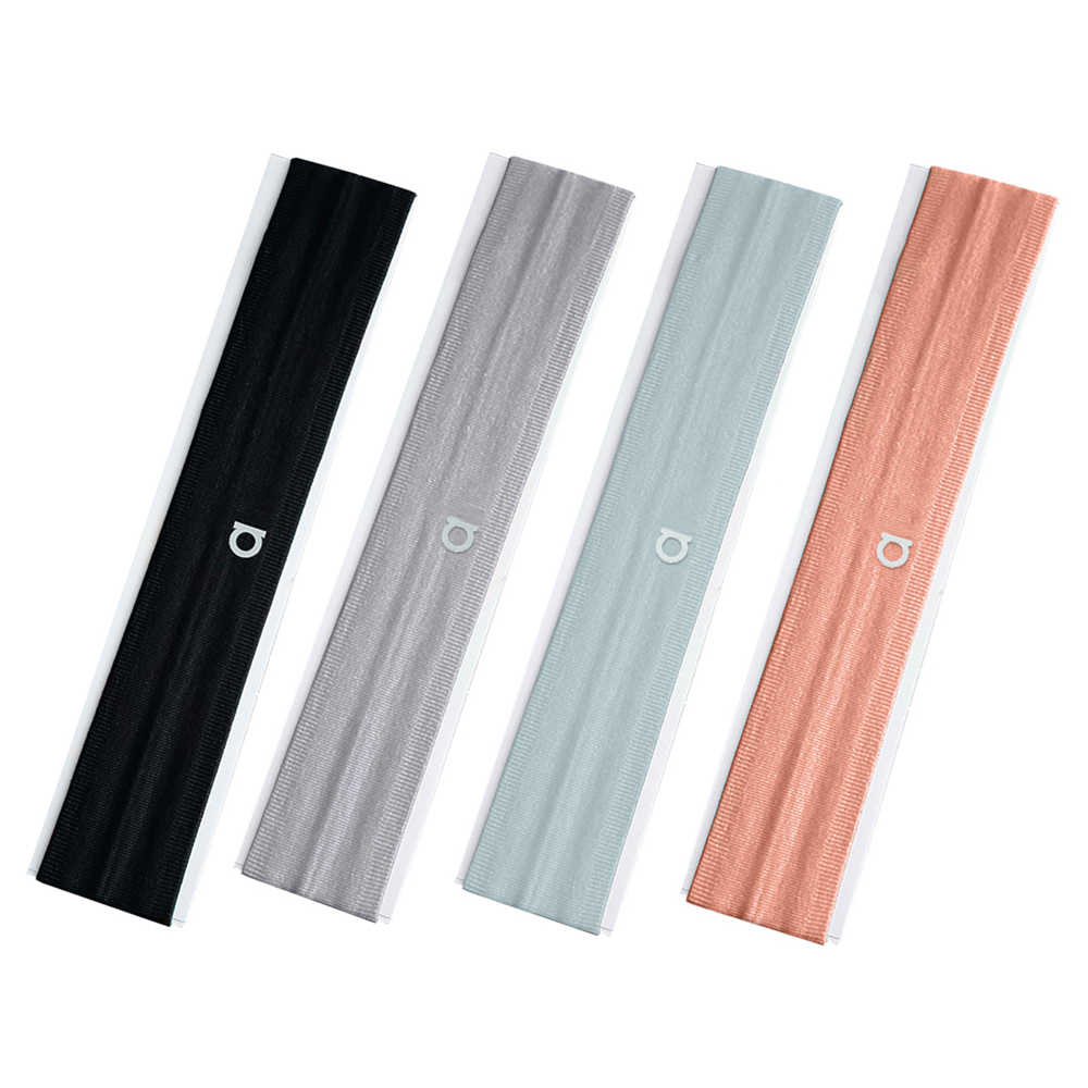 Yoga Hairband with Crossed Design - Soft Elastic Exercise Sweat Band