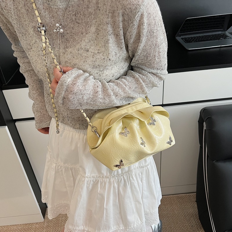 Niche Cloud for Women 2025 New Trend Versatile Crossbody Fashion Simple Chain Shoulder Bag ddmymoon