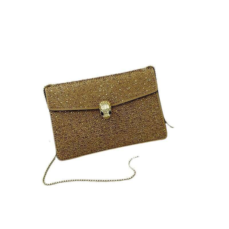 Diamond-Encrusted Handbag 2024 Autumn New High-Quality Fashion Evening Shoulder Crossbody Full Diamond Women