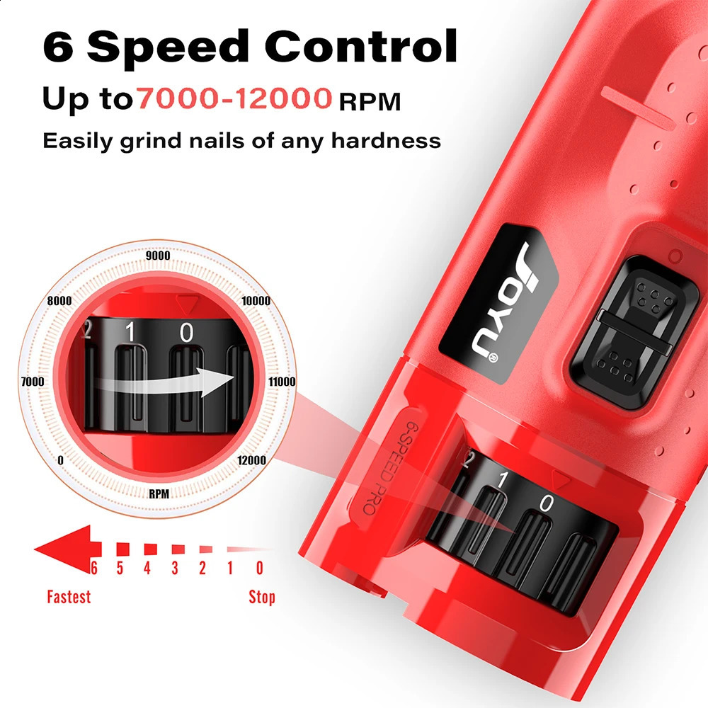 Dog Nail Grinder Dustproof with 2 LED Light - Super Quiet Powerful 6-Speed Nail Trimmer File for Small Medium Large Dogs dog acc 250805