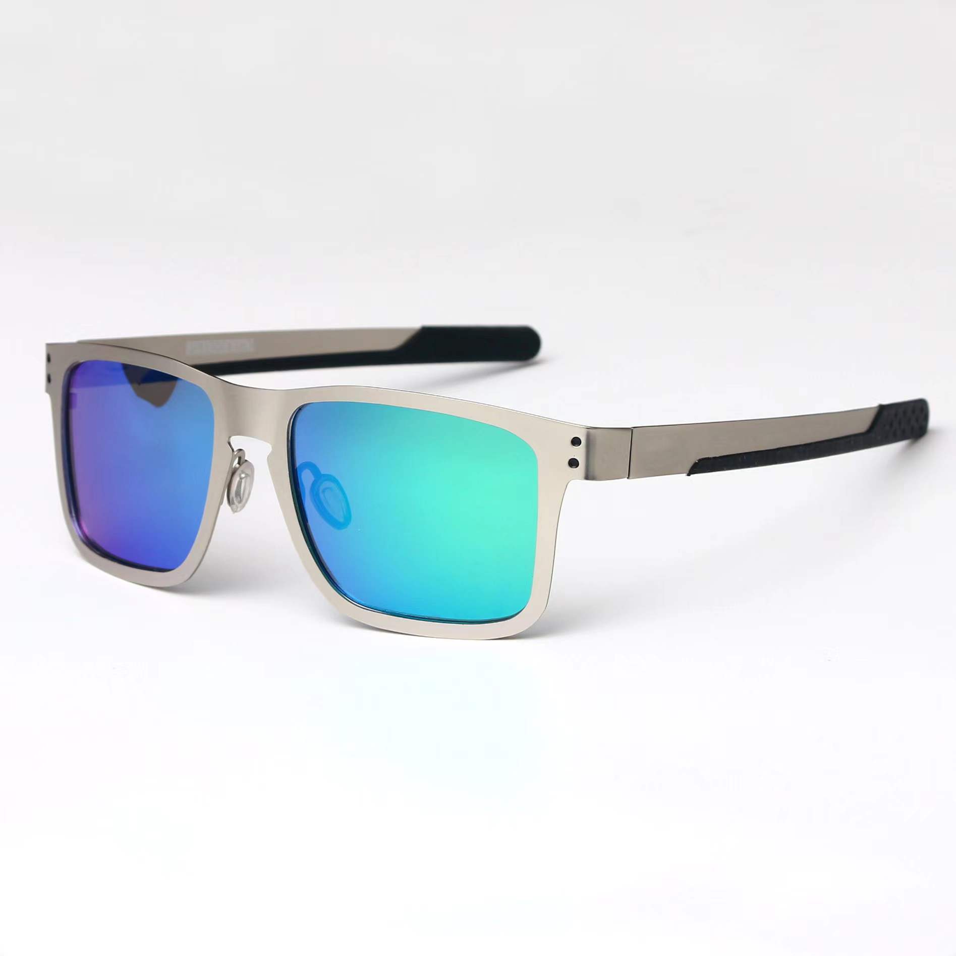 4123 Sports high-value polarized sunglasses, men's and women's retro square sunglasses, cycling driving fishing sunglasses
