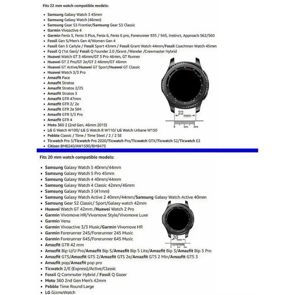 20 22mm Luxury Metal Magnetic Strap For Samsung Galaxy Watch 6 44 40mm 5pro active2 Gear s3 Bracelet For Huawei Watch gt2/3 Belt W250811