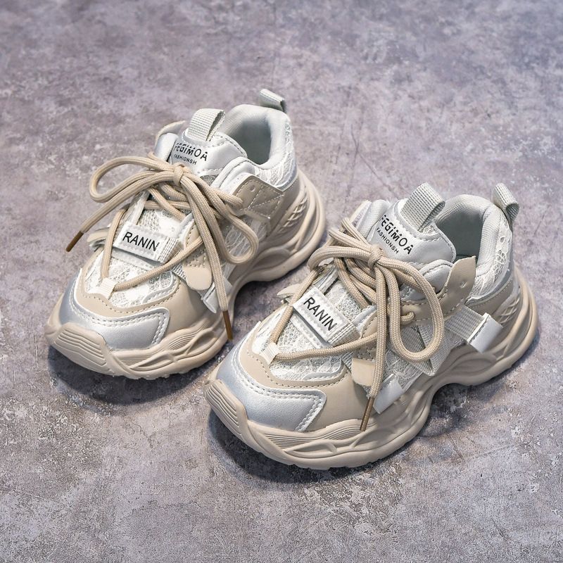 2025 Kids Sports Shoes Boy Girl Non-slip Lightweight Sneakers Toddler's Fourseason Breathable Cutefeet Children Casual Walking Shoes Size 22 - 37