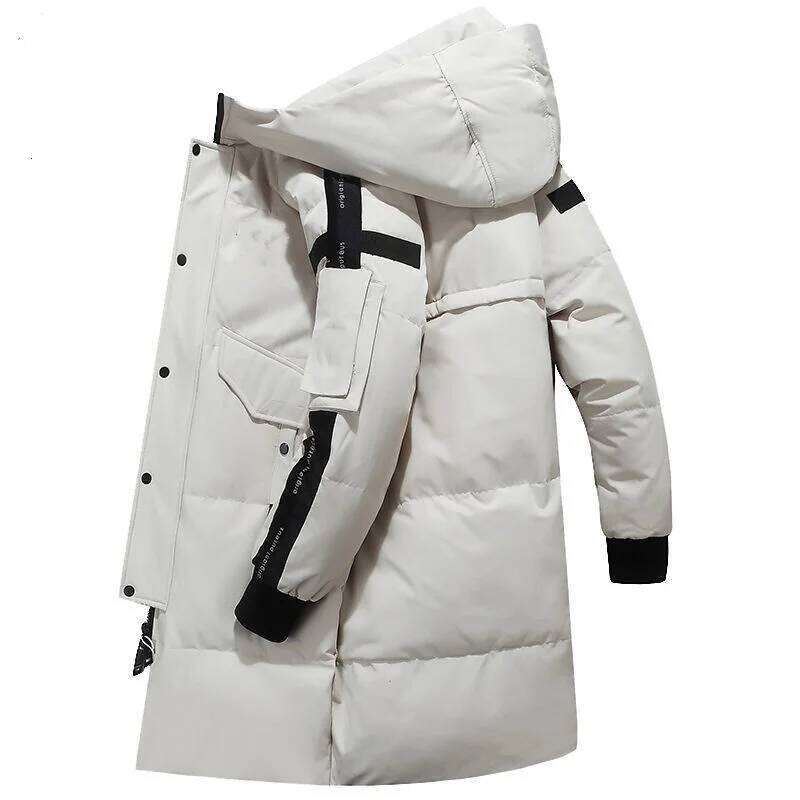Teens New Winter Jacket Stylish Male Down Coat Thick Man Clothing Brand Men's Apparel Warm Parka
