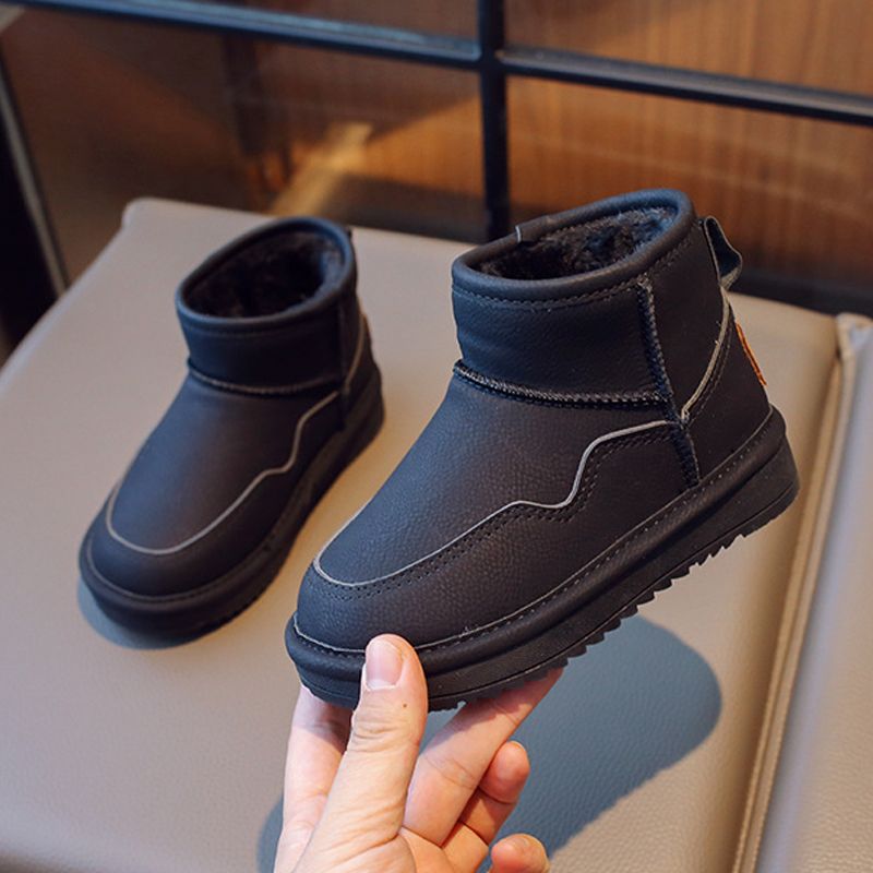 Kids Boots Children Boys Thick Cotton Warm Winter Boots Cutefeet Girls Toddler Plush Waterproof Snow Boots Sizes US9C-US5Y 000193