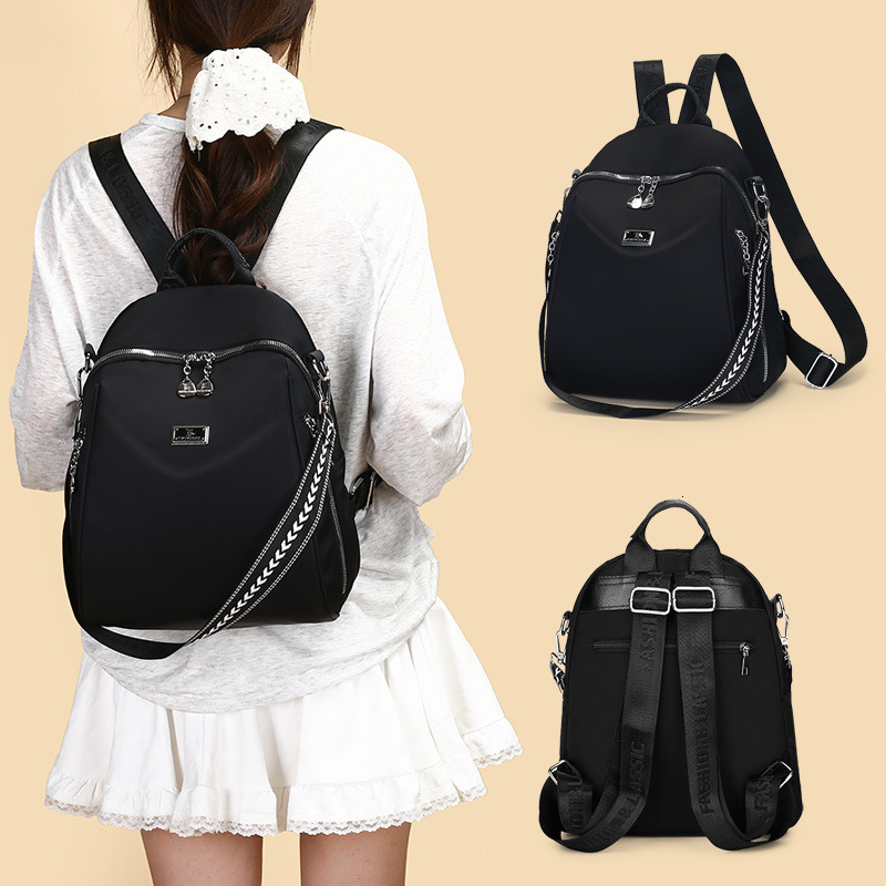 Lightweight Waterproof Oxford Cloth for Women 2025 New Casual Travel Multi-use Backpack Student School Bag ddmymoon