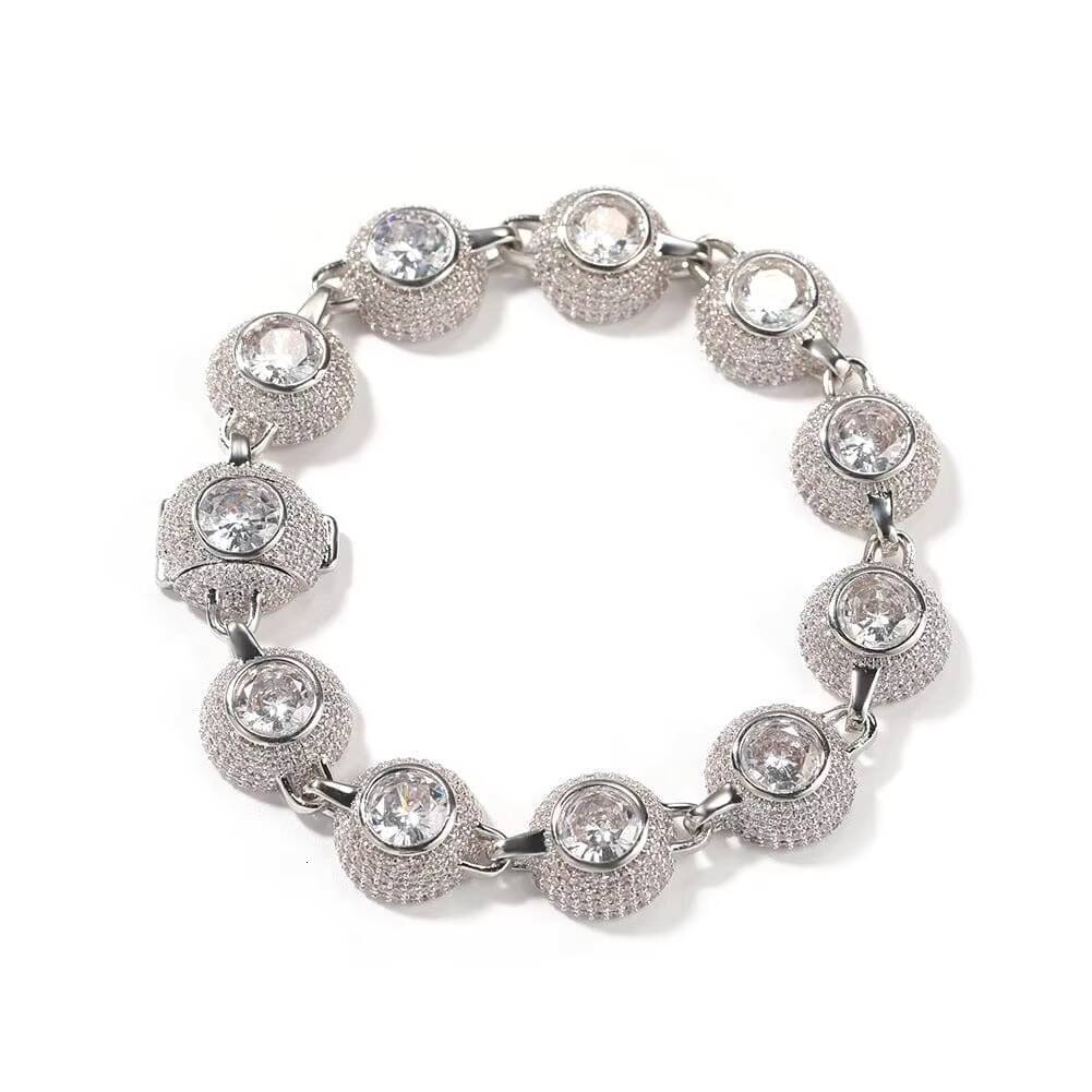 Premium Quality Cuban Link Chain Necklace Latest Design Hip Hop Style with Diamond Moissanite Gold Plated Silver for Men Women