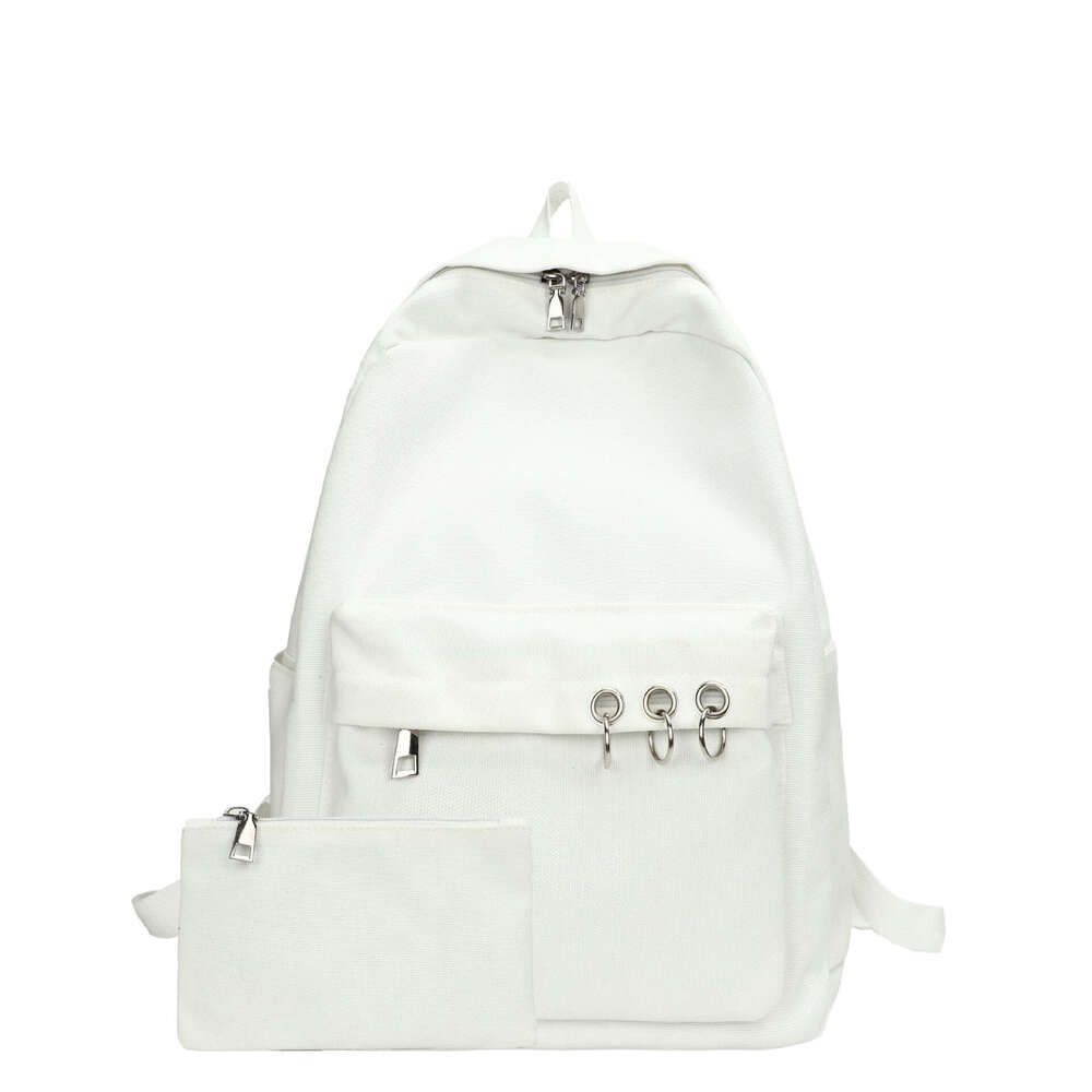Designer Bags New Simple Fashion Casual Student Backpack Unisex Travel Commuting Large Capacity Double Shoulder Bag