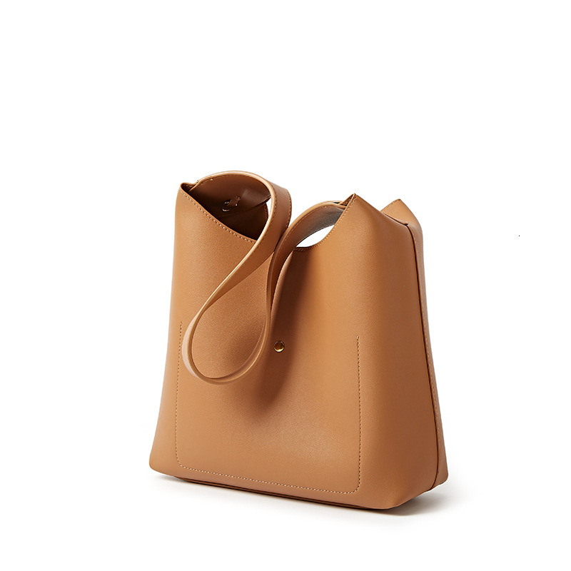 2025 Autumn New Large Capacity Handbag Niche Design French Lazy Style Solid women s Color Women s bag Shoulder Bag Women s Crossbody Bag Autumn New De