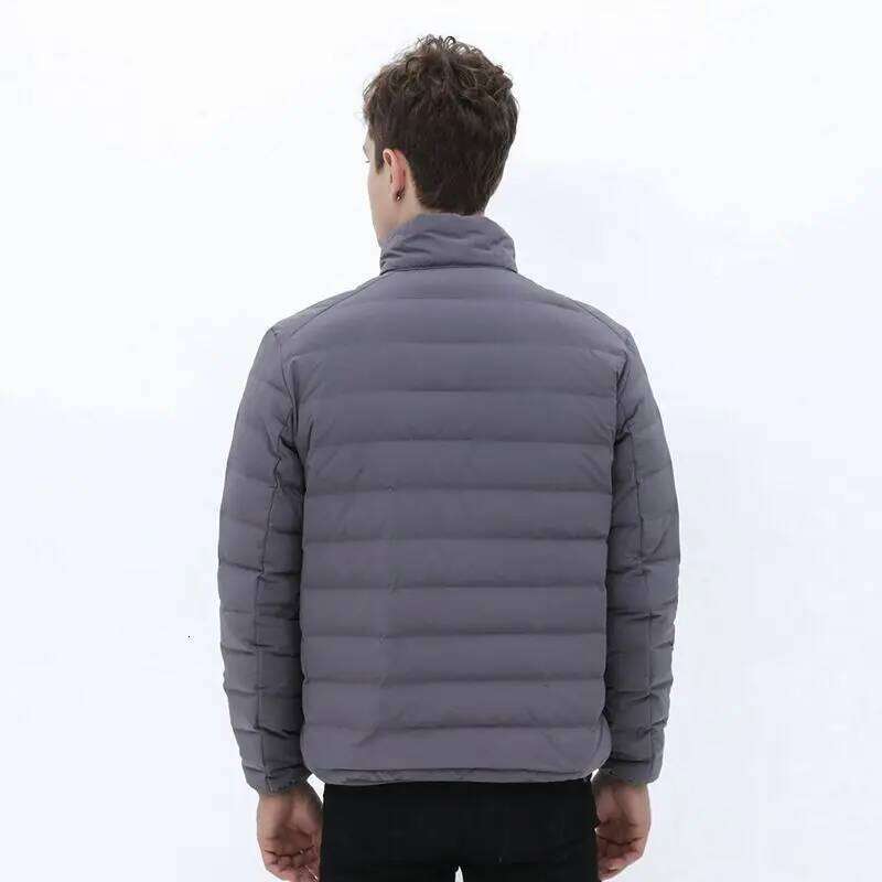 Matt Fabric Ultra Light Men Winter Men's Down Windbreaker Feather Jacket Man Lightweight Portable Warm Coat