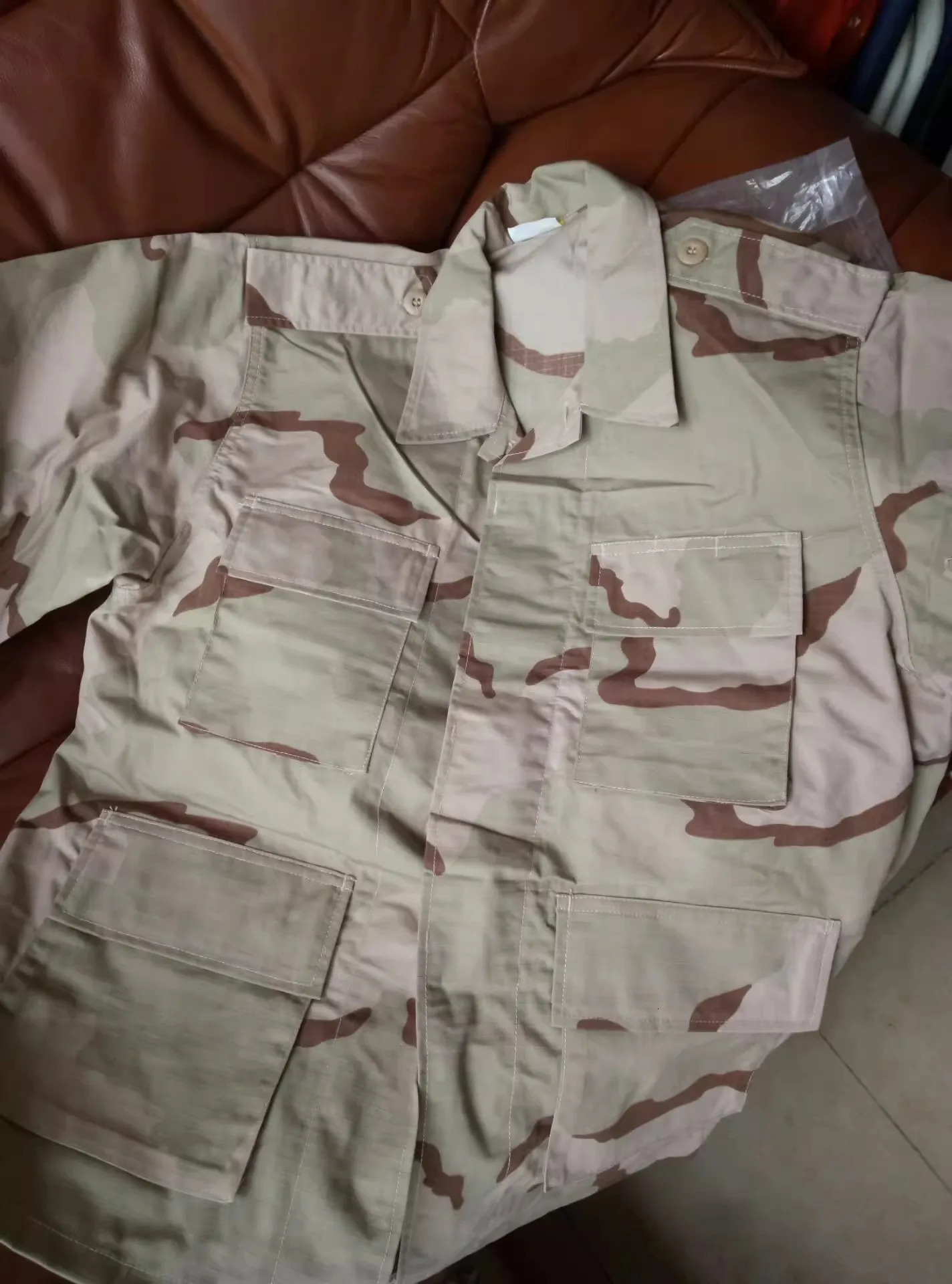 TACTICAL TOM DCU Desert Combat Uniform Long sleeved pants Training Clothes Outdoor camouflage Hunting Clothing 250809