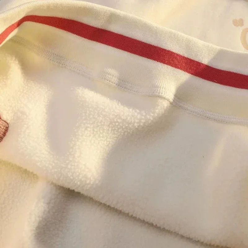 Oversize Hooded Sweater Women Vintage Loose Sense Colorful Letter Pullover Hoodies Size L - 4XL 250804