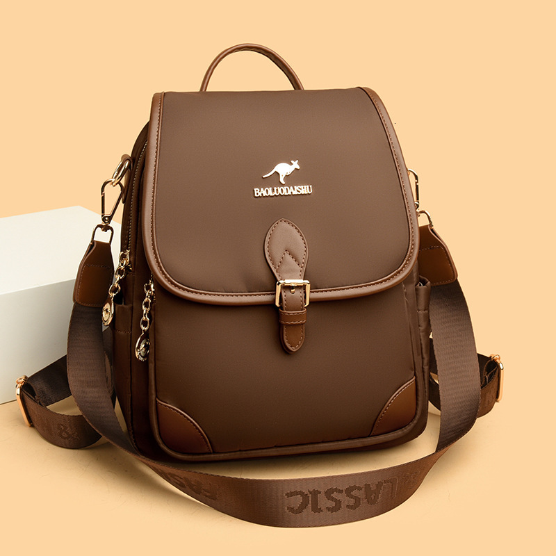 Multifunctional for Women 2025 New Fashion Simple Lightweight Student School Bag Large Capacity Backpack ddmymoon