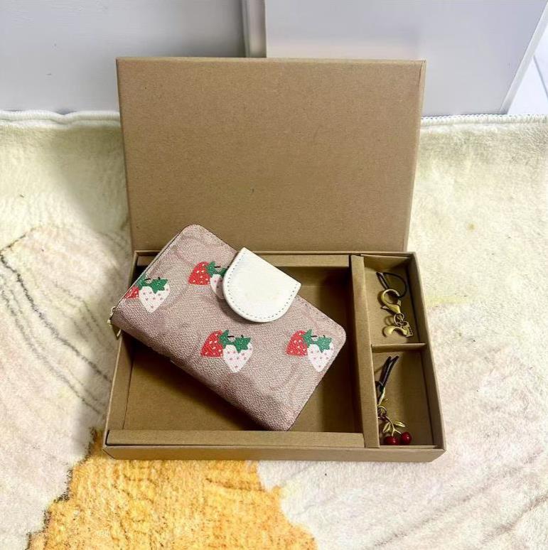 Designer wallet women/men Card Purse Mini Wallet Cardholder mini bag Designers Women Key Pocket Interior Slot Purses with box 19 color