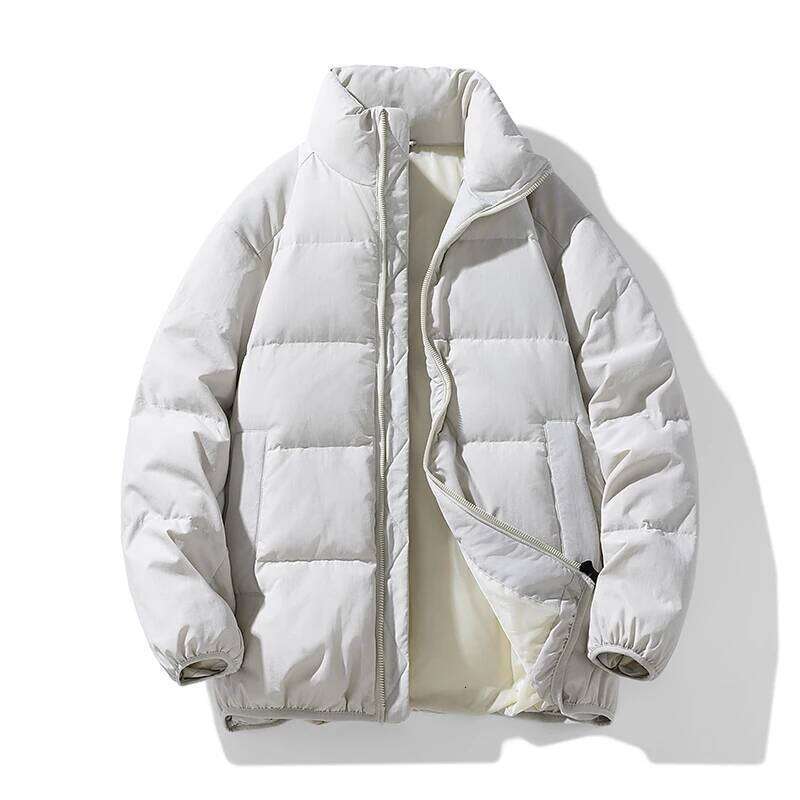 Duck Veet Thick New Causal Stand Collar Fashion Loose Outdoor Jacket Autumn Winter Male Warm Clothes Windproof Waterproof Coat