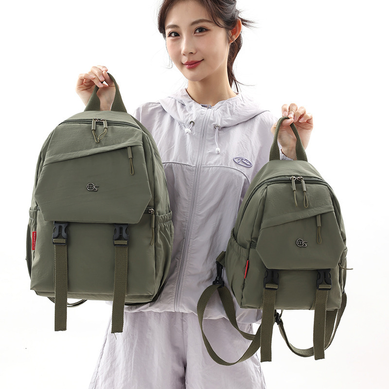 Water-Resistant Lightweight for Women New Fashionable Multi-Functional Chest Outdoor Crossbody Bag Dual-Use Backpack ddmymoon