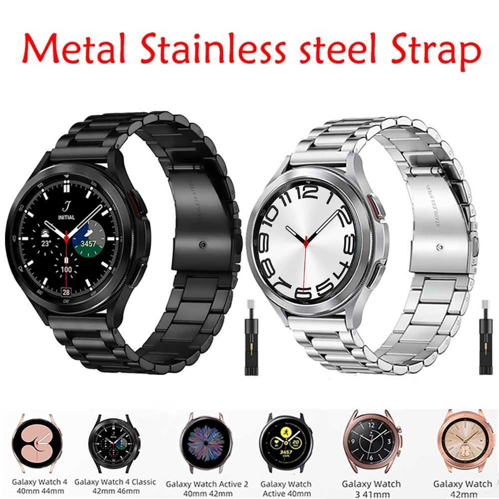 Metal Strap for Samsung Galaxy Watch sh/6/5/4 40mm 44mm Stainless Steel Band Galaxy Watch sh/4 Classic 47mm 43mm 46 42mm/5pro 45mm W250811