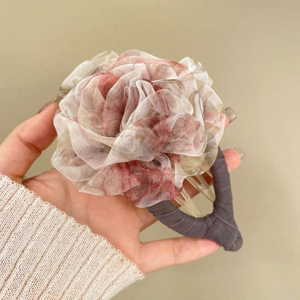 Windsor Rose~ Super Fairy Hair for Women, Back of Head 2025 New Style, Large Duckbill Clip, High-end One-word Claw Clip