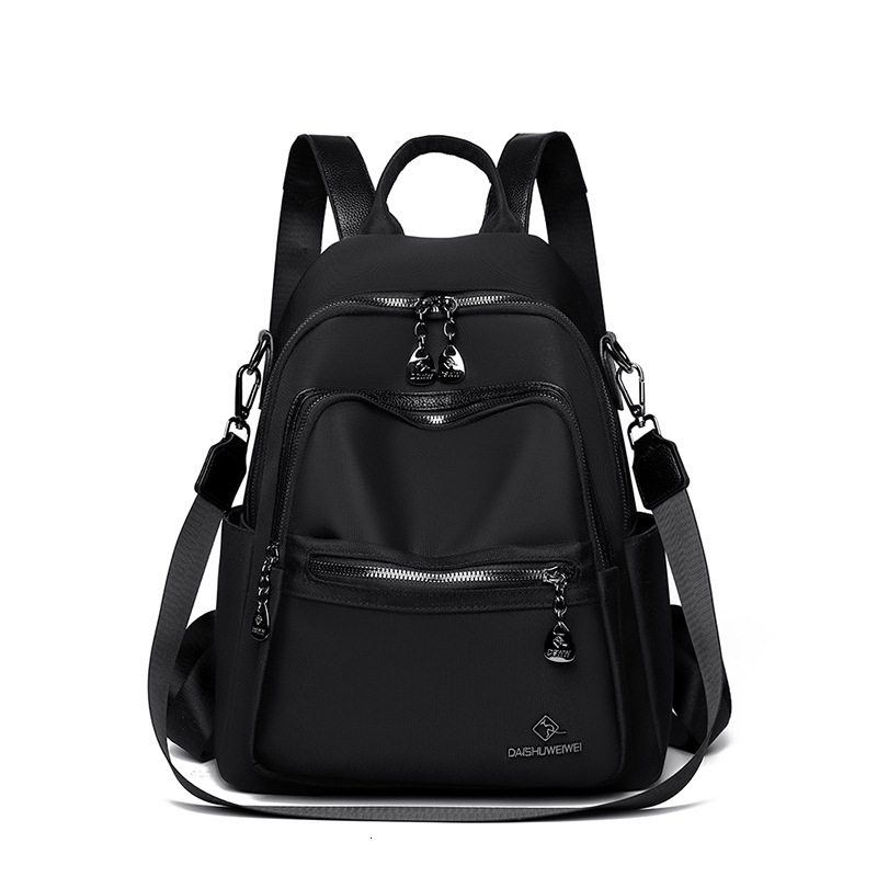 Oxford Cloth Backpack for Women, New Casual Large Capacity Multi-use Backpack, Trendy Commuting Lightweight Travel School Bag ddmymoon