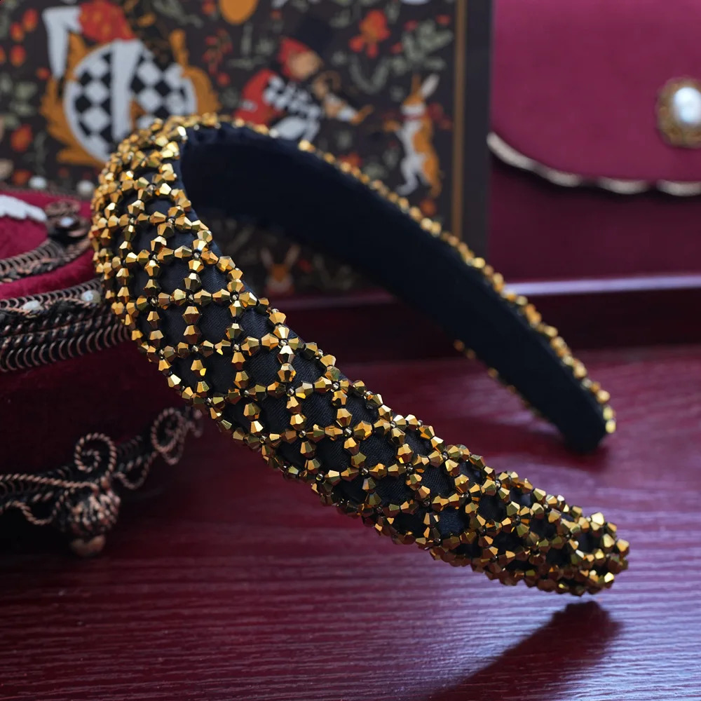 Sponge headband for women with five colors fashion hair accessories womens headbands pearl hair band for girls hair hoop woman 250805