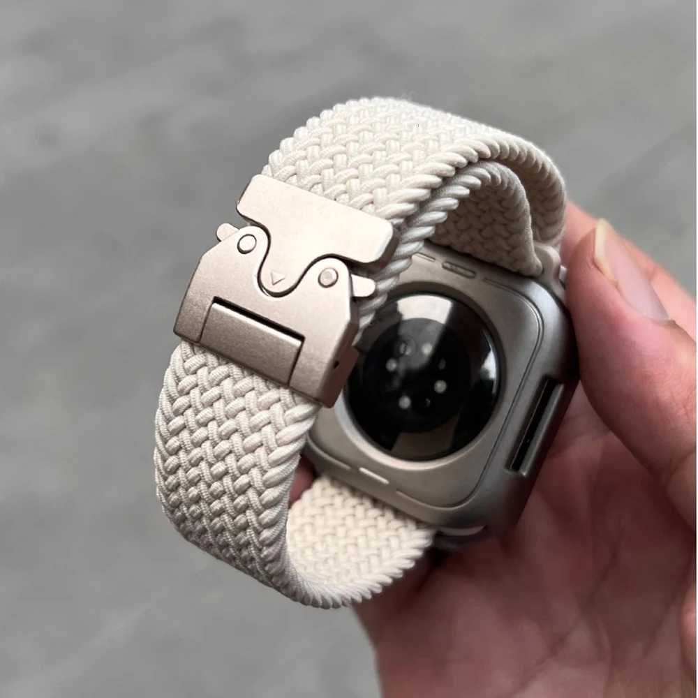 Parachute Straps for Apple Watch 10 Band 46mm 42mm 45mm Ultra 49mm 44mm 41mm Braided Bracelet Correa Iwatch Series 9 8 SE 5 6 7 W250811