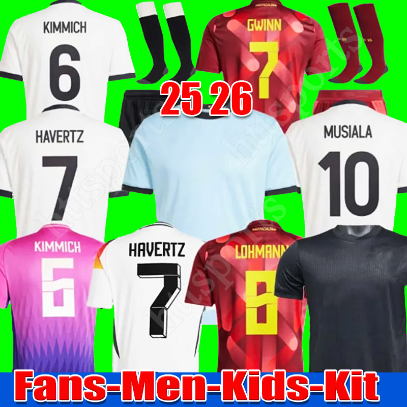 125th Germany 2025 125 Year Anniversary soccer jerseys Kit Women Euro Away home football shirts men kids sets 2025 2026 world cup