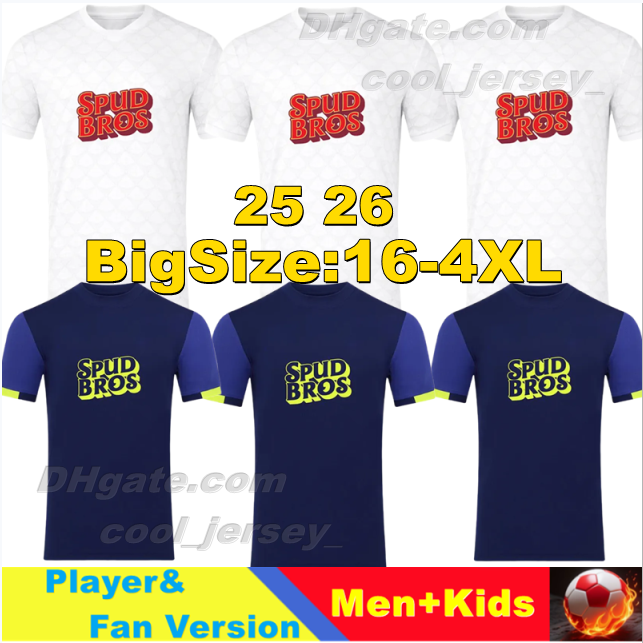 25 26 Prestons Soccer Jerseys PResTOns 2025 2026 FROKJAER Home Football Jersey Shirt kit Away Third Men Kids Fans