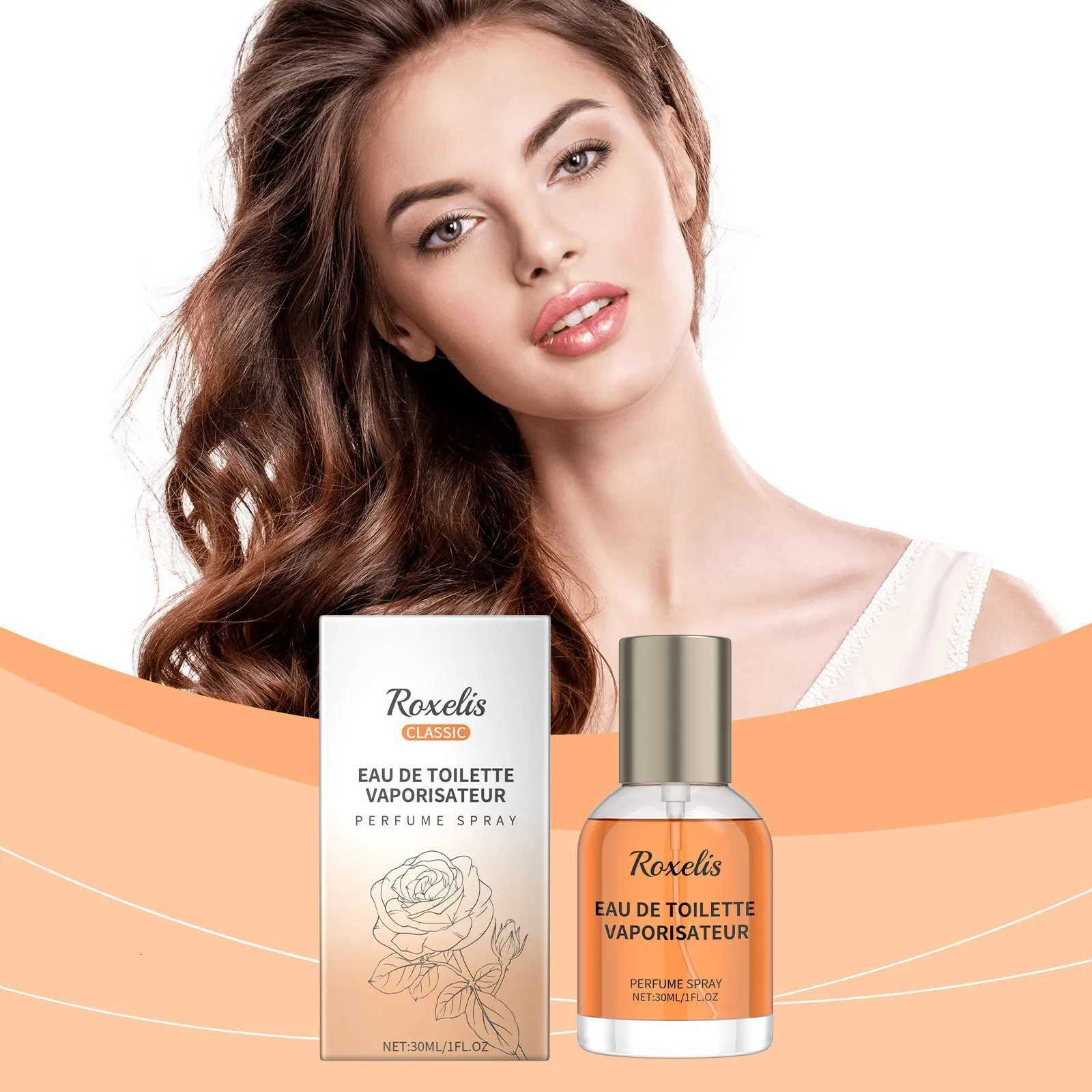 Roxelis 30ml Amber Cologne Perfume Charming Scent Long Lasting Fresh Fragrance Pheromone Flirt Romantic Dating Glamour Perfume XJ250811
