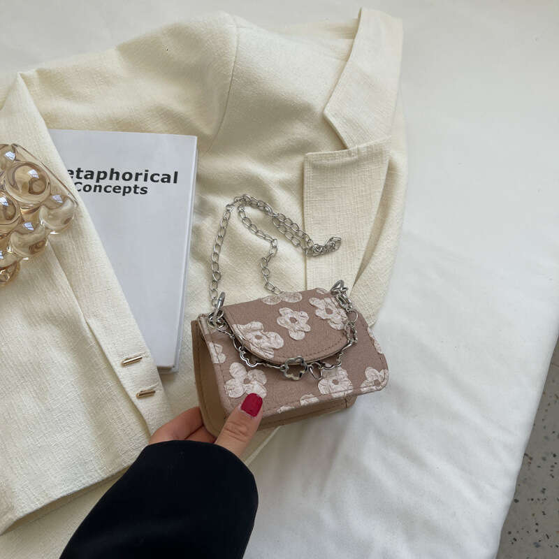 Trendy for Women 2025 Designer New Fashion Simple Chain Mini Crossbody Bag