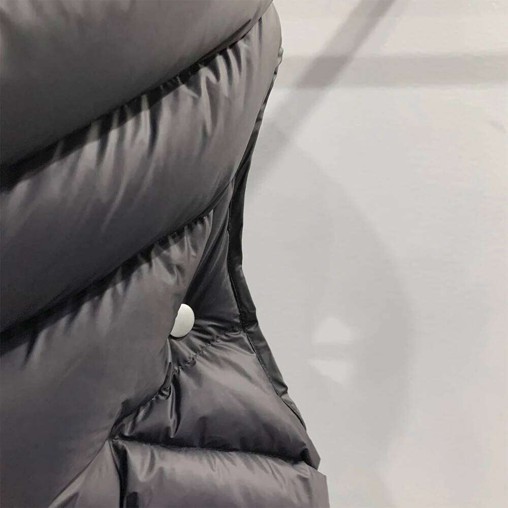 Owen Seak Men Down Coats Gothic Women Vest High Street Clothing Trench Oversized Winter Dust Windbreaker Black Jackets