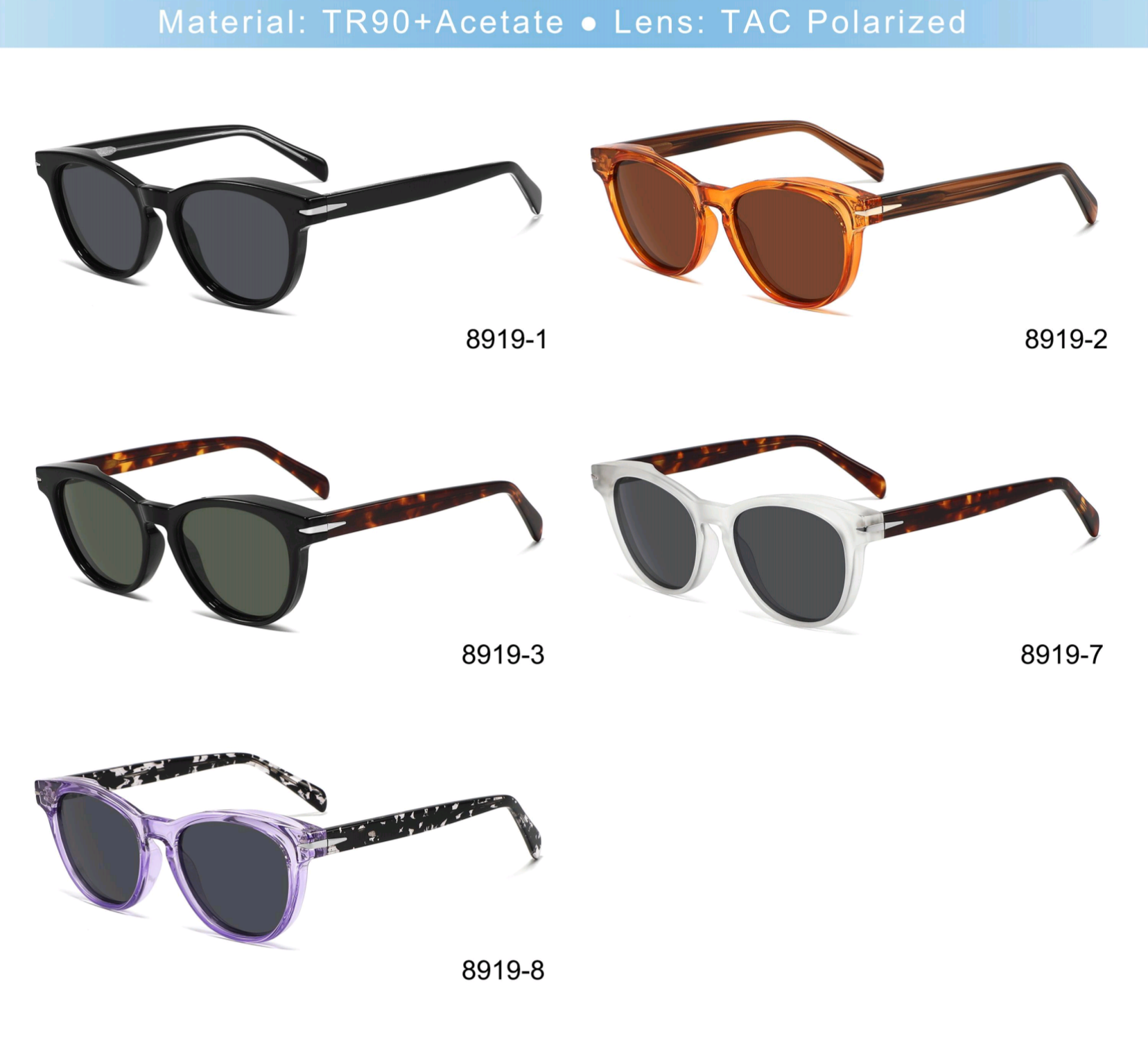 Bohemian cat-eye luxury sunglasses elegant nylon frames unisex UV protection lightweight anti-glare music festival picnic cafe hopping pj2