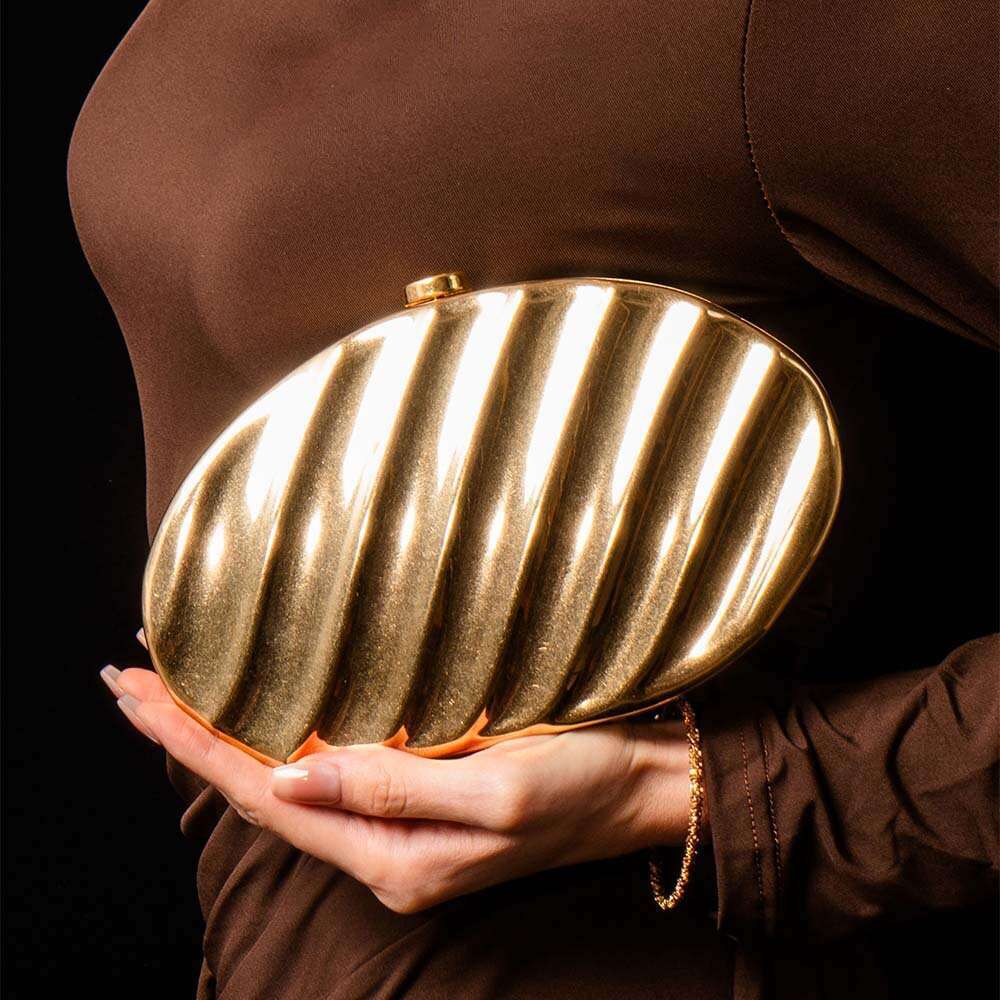 New Design Shell Leaf-Shaped Acrylic High-End Evening Single Shoulder Crossbody Box Bag for Women