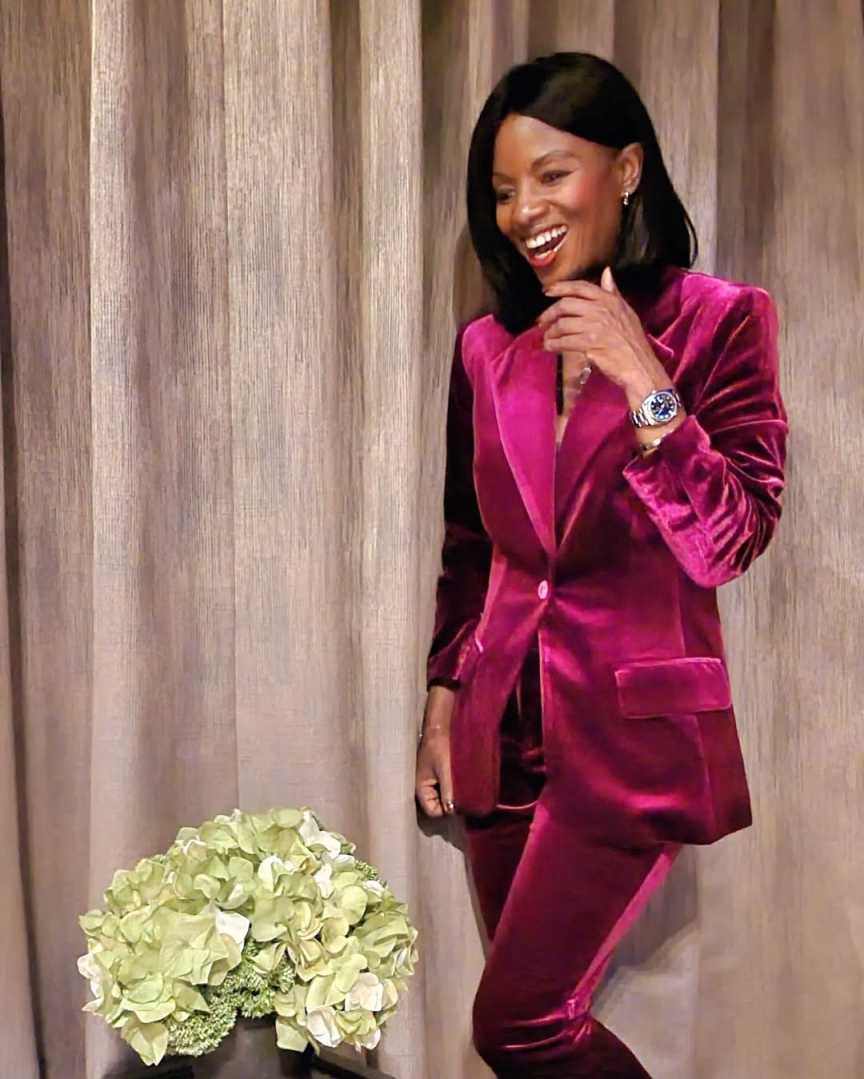 Exquisite Velvet Women Pants Suits Customized Slim Fit Banquet Party Gowns 2 Pieces Ladies Business Sets