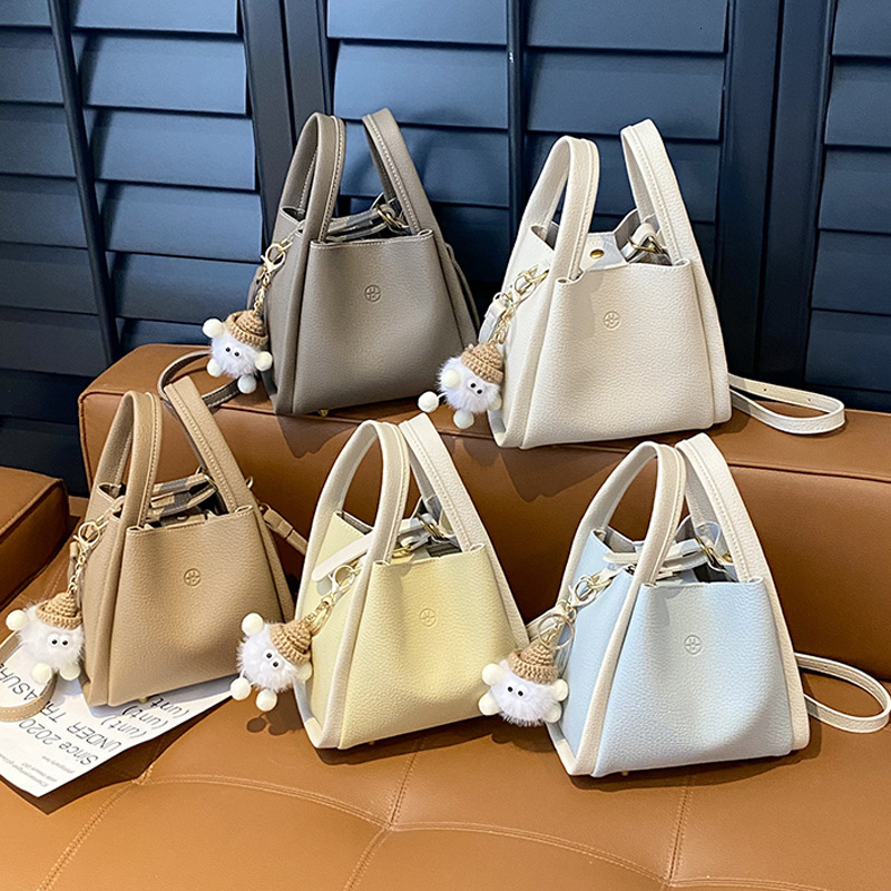 Lychee Pattern Basket for Women 2025 New High-End Niche Handbag Single Shoulder Crossbody Bag ddmymoon