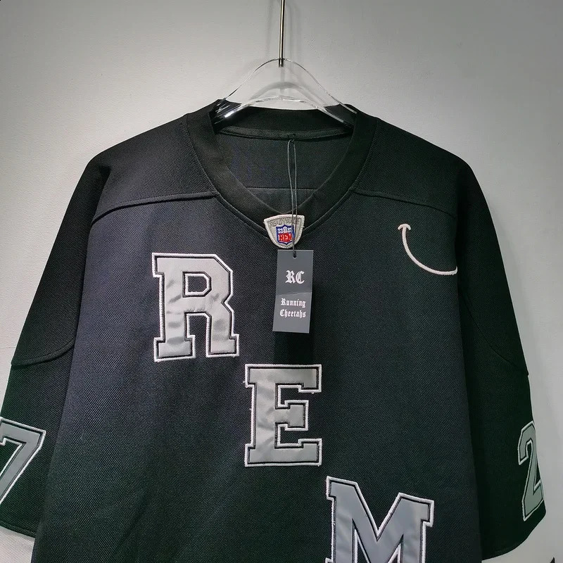 Heavyweight Embroidered American Trendy Readymade Patch 27 Loose High Street Long Sleeve Couple T-shirt Mens Clothing 250809