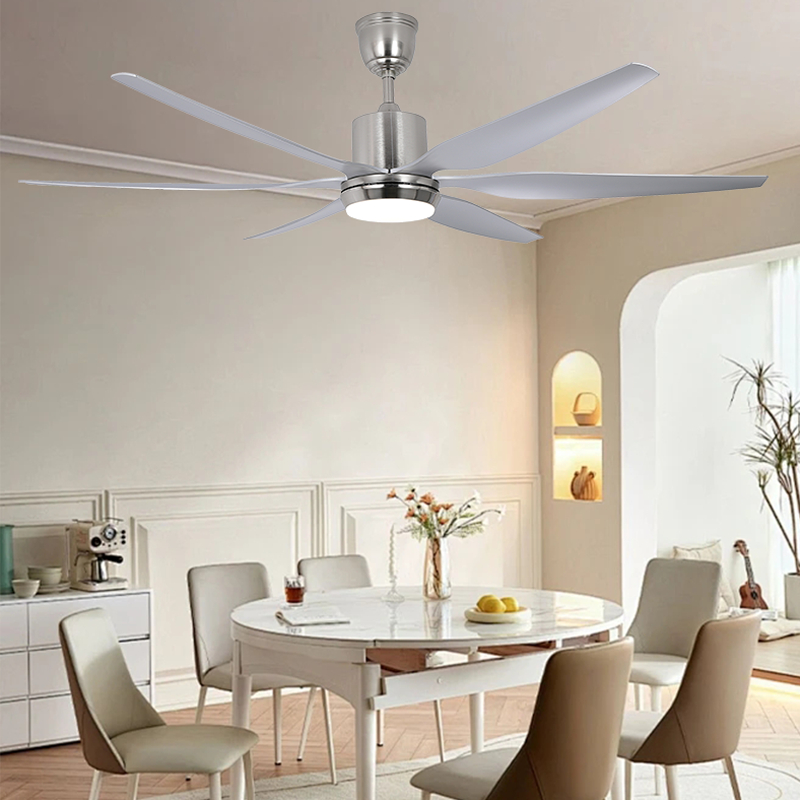 66 inches Ultra-Silent Traditional Straight Blade Fan Lamp with High Air Volume-CF016T