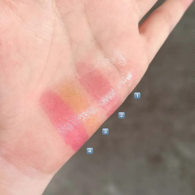 4 In 1 Color-changing Lip Balm Combo Kit Colorless Pink Orange Hydrating Lip Care -dryness Primer Lipstick Pen 250809