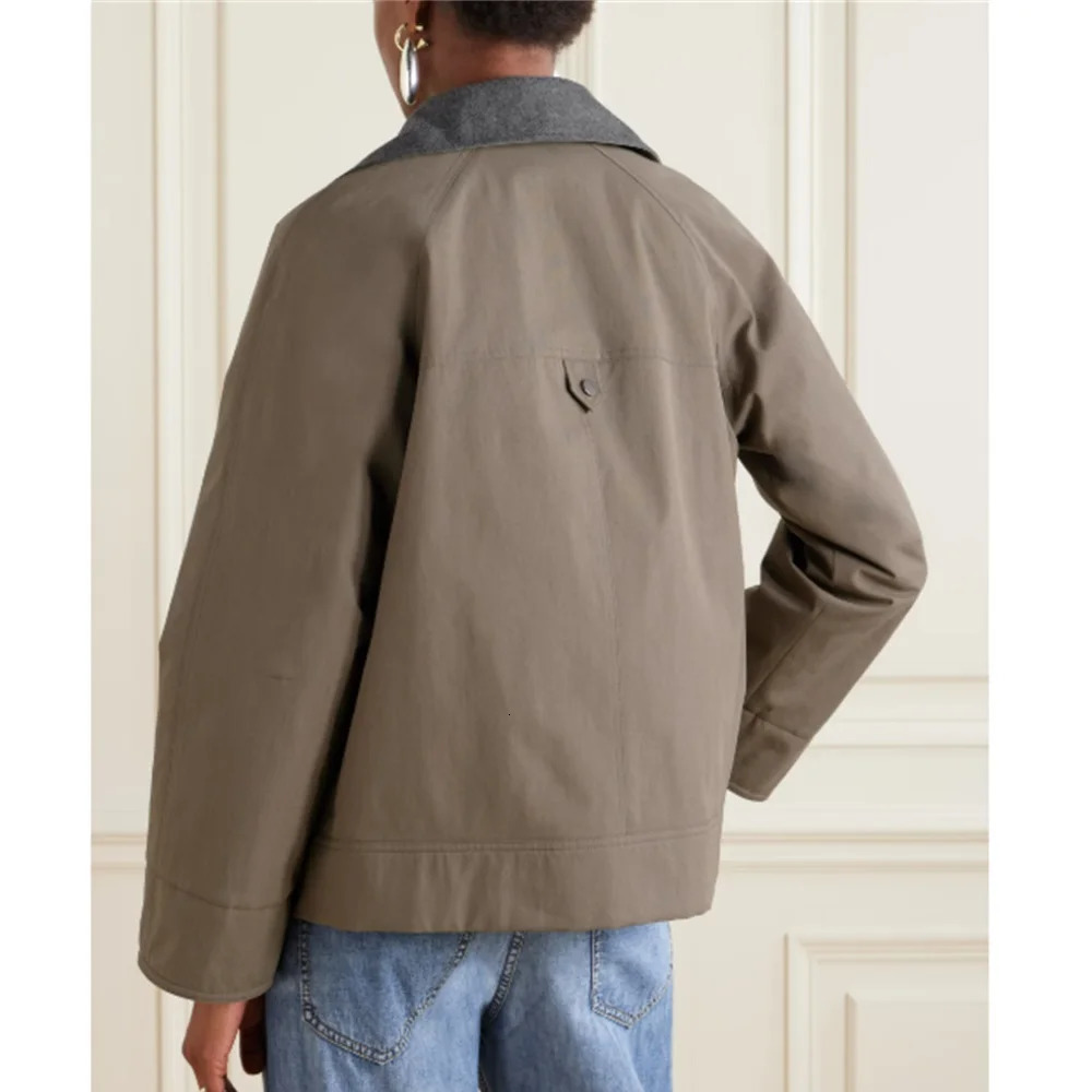 traf woman winter work jacket coat pocket loose casual womens top y2k fashion high quality windbreaker bra 250809